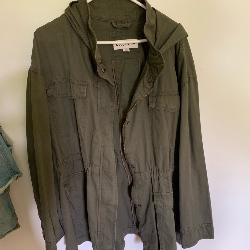 4x Ava and viv olive jacket